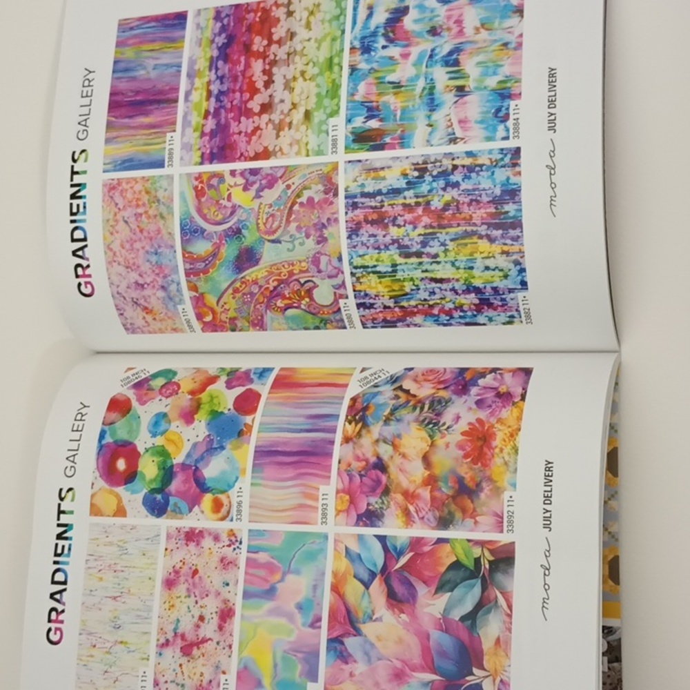 3/$15 Paper Crafting Moda Piece Fabric Catalog
